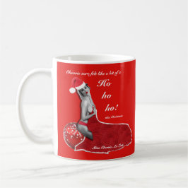 Taza De Café Gracioso Sexy Pinup Ho Chiste Novedad Navidades Mu