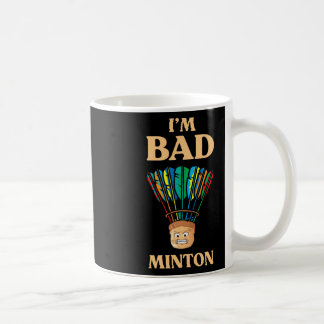 Taza De Café Gracioso soy D Minton Shuttle Dminton Player