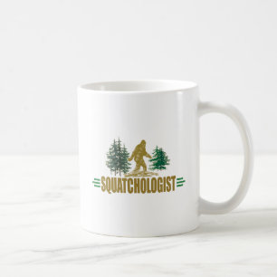 Taza De Café Gracioso squatchologit  Sasquatch Believer