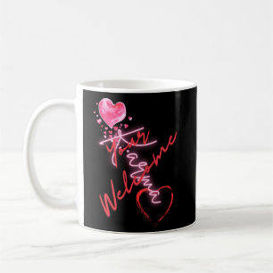 Taza De Café Gracioso Su Bienvenida Karma Tee