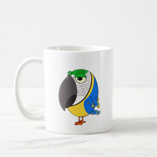 Taza De Café Gracioso sueño Ararauna Macaw Parrot Mug