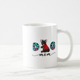 Taza De Café Gracioso tatuaje de Bulldog francés te amo a mamá 