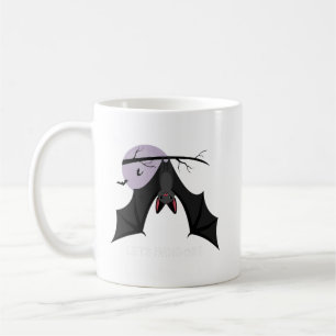Taza De Café Gracioso truco de Halloween o trata al vampiro de 