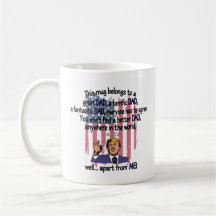 Gracioso Trump Regalo Mug Para Dad Mug