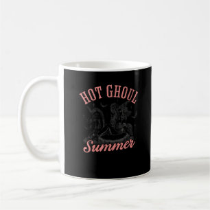 Taza De Café Gracioso verano de verano de Halloween Hot Ghoun