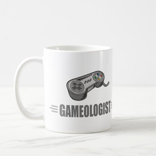 Taza De Café Gracioso videojugador (Izquierda)