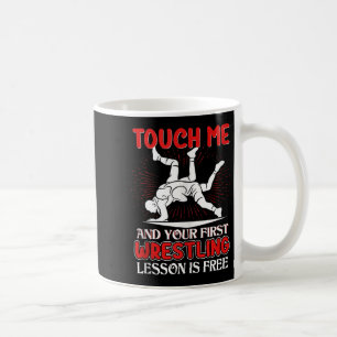 Taza De Café Gracioso Wrestling Coach Sports Gifts Tank