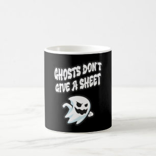 Taza De Café Graciosos fantasmas en Halloween eslogan
