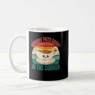 Taza De Café Graciosos Golpes De Acción De Gracias Que Nadie Po