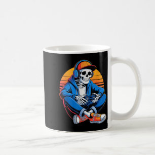 Taza De Café Graciosos Halloween Chicos Hombres Niños Skeleton 