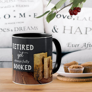 Taza De Café Graciosos Libros Maestros Retirados