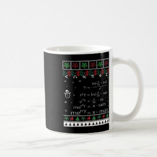Taza De Café Graciosos Math Teachers Navidades De Feliz Navidad