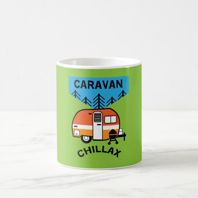 Taza De Café Graciosos regalos de caravana | Mejor caravana | C (Centro)