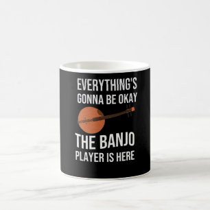 Taza De Café Graciosos regalos de los jugadores de banjo  Lover