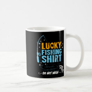 Taza De Café Graciosos Regalos De Pesca Afortunados Para Los Ho