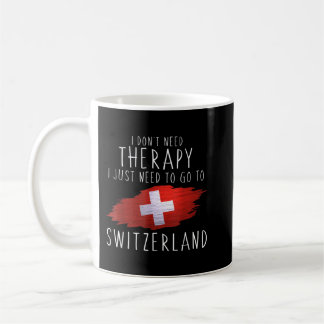 Taza De Café Graciosos regalos suizos solamente van a Suiza reg