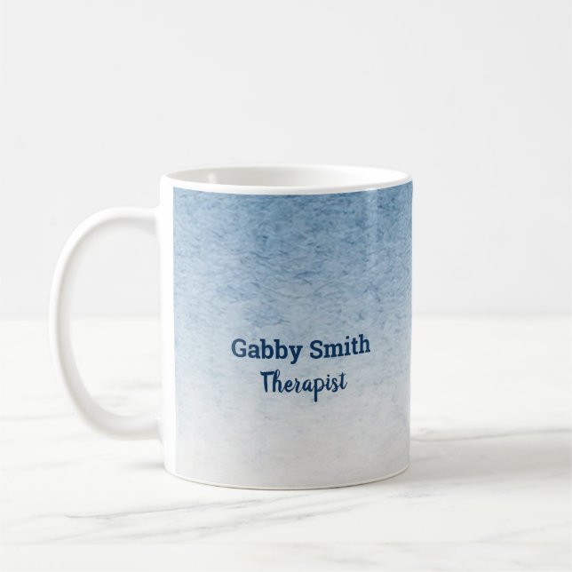 Taza De Café Gradiente blanco oscuro (Izquierda)