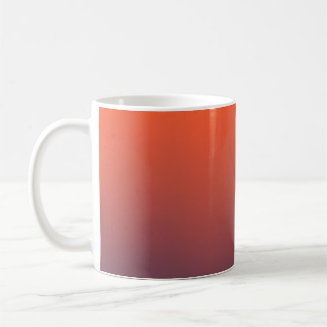 Taza De Café Gradiente de Brasa de Medianoche (Izquierda)