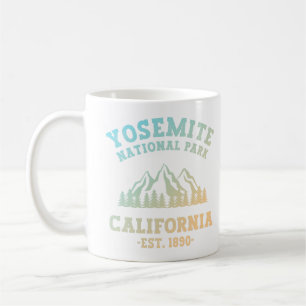 Taza De Café Gradiente de senderismo de California en el Parque