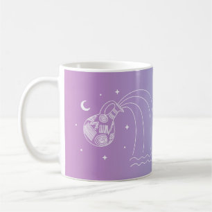 Taza De Café Gradiente de signos de estrella de horóscopo de zo