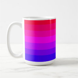 Taza De Café Gradiente de tonos ombre divertidos