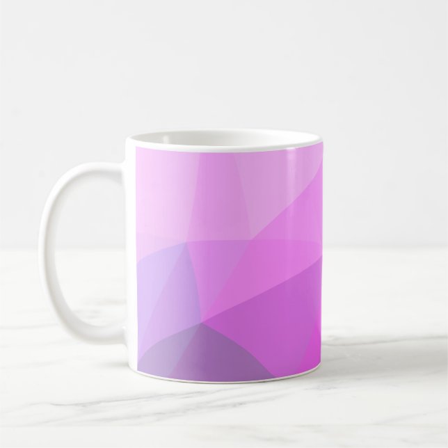 Taza De Café Gradiente geométrico moderno simple (Izquierda)