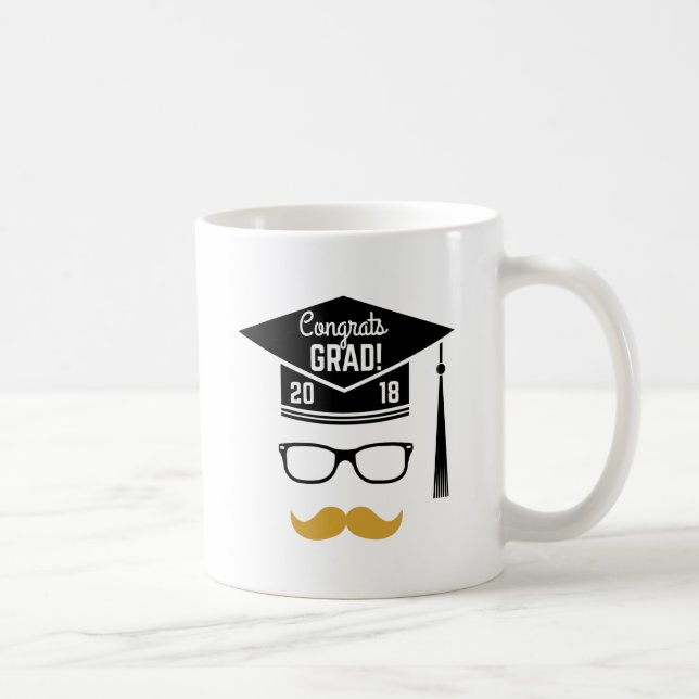 Taza De Café Grado de felicitaciones 2018 (Derecha)