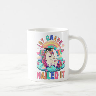 Taza De Café Grado de Grado de Graduación de Ti Chica Unicorn G