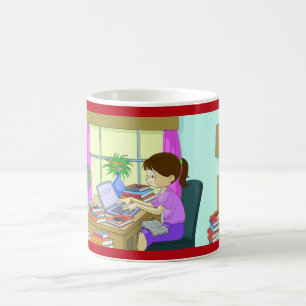 Taza De Café Grado de Maestría de Felicitaciones, Libros divert