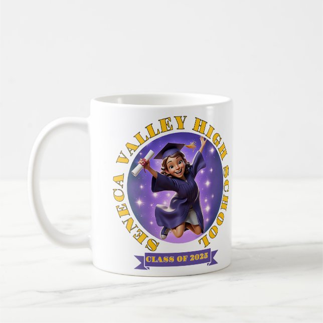 TAZA DE CAFÉ " GRADUACIÓN 2025 " (Izquierda)