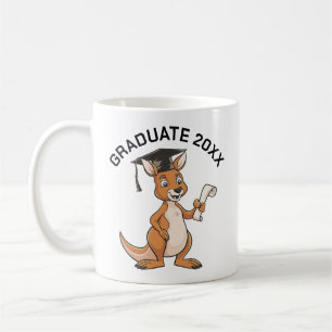 Taza De Café Graduación canguro personalizada
