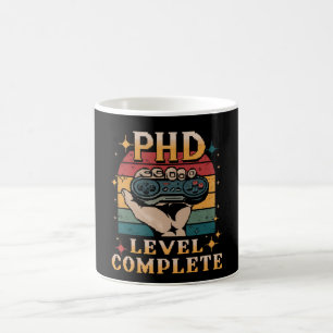 Taza De Café Graduación completa del nivel de doctorado Doctora