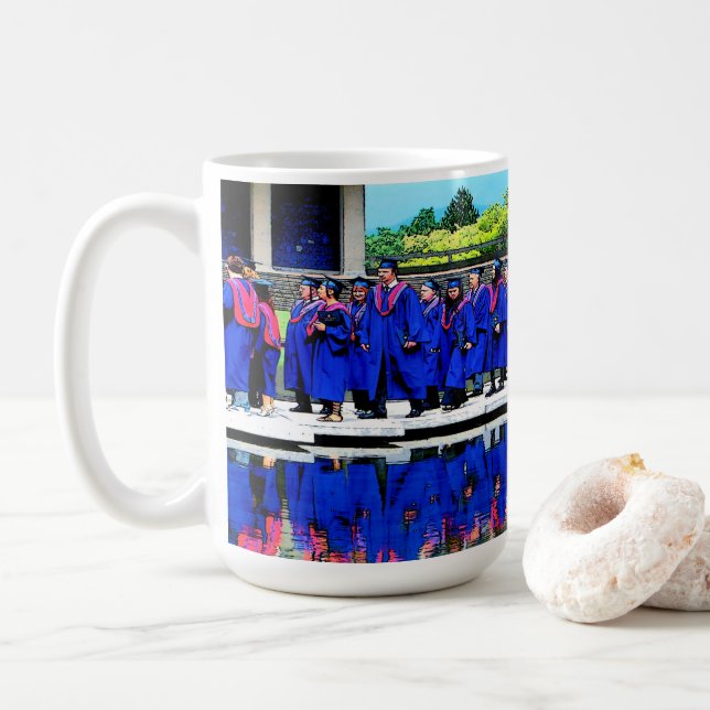 Taza De Café Graduación de 20XX por agua (Con donut)