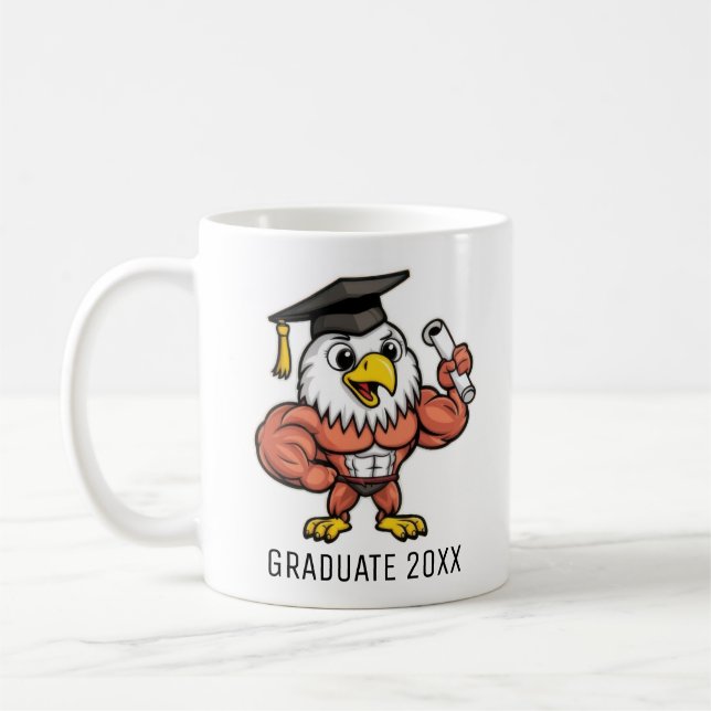 Taza De Café Graduación de águila (Izquierda)