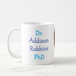 Taza De Café Graduación de doctorado personalizada Dr (su nombr