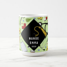 Taza De Café Graduación de enfermeras 2025