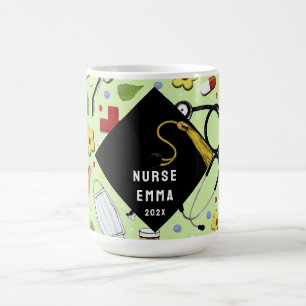 Taza De Café Graduación de enfermeras 2025