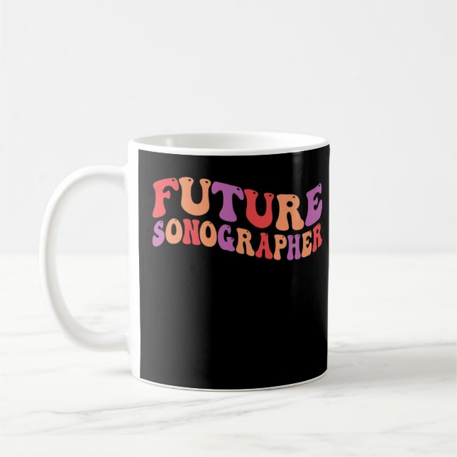Taza De Café Graduación de estudiantes de Sonografía Futura P (Izquierda)