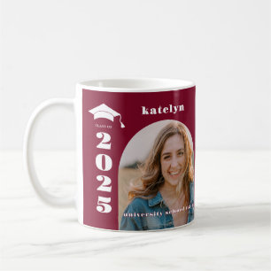 Taza De Café Graduación de fotos de marrón