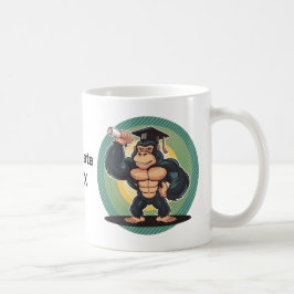 Taza De Café Graduación de gorilas personalizada