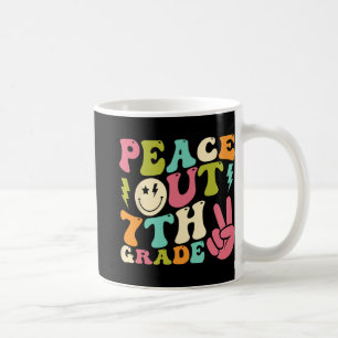 Taza De Café Graduación De Grado Groovy El Último Día De La Esc