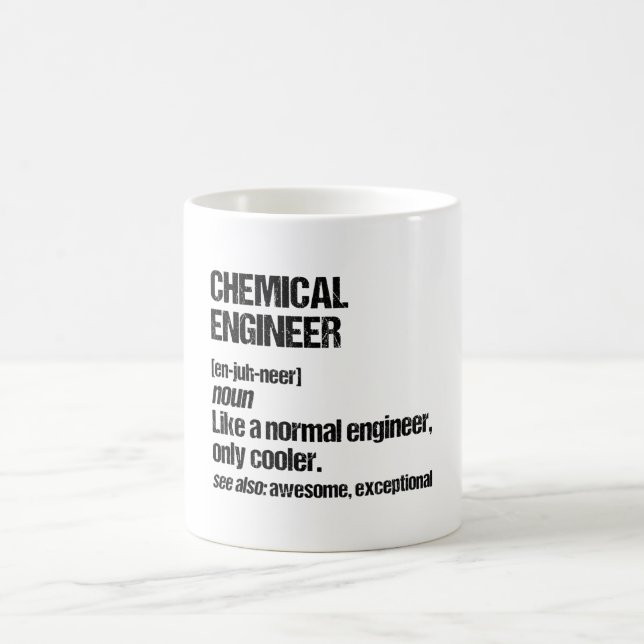 Taza De Café Graduación de ingeniería divertida para ingeniero  (Centro)