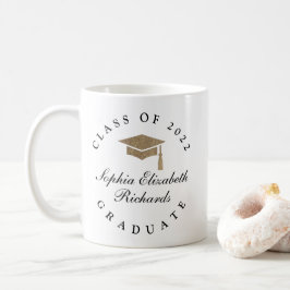 Taza De Café Graduación de Letra Clásica