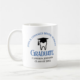 Taza De Café Graduación de Personalizado Dentista de la Escuela