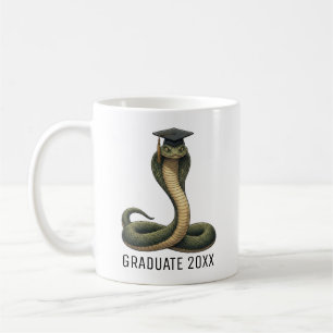 Taza De Café Graduación de Serpiente Personalizada