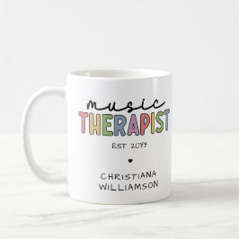 Taza De Café Graduación de Terapia Música Terapia Música person