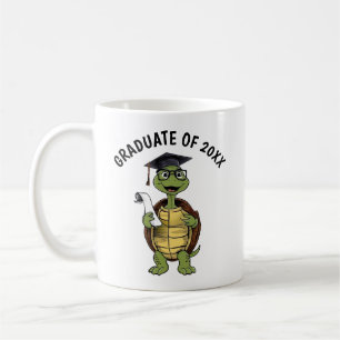 Taza De Café Graduación de tortuga personalizada