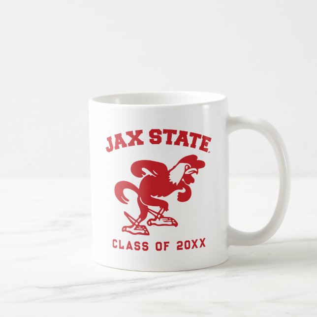 Taza De Café Graduación en la Universidad Estatal de Jacksonvil (Derecha)
