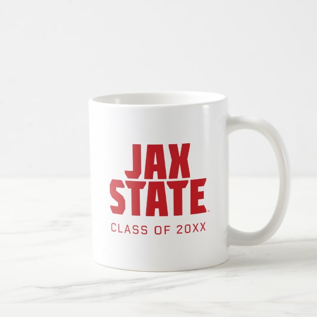 Taza De Café Graduación en la Universidad Estatal de Jacksonvil (Derecha)