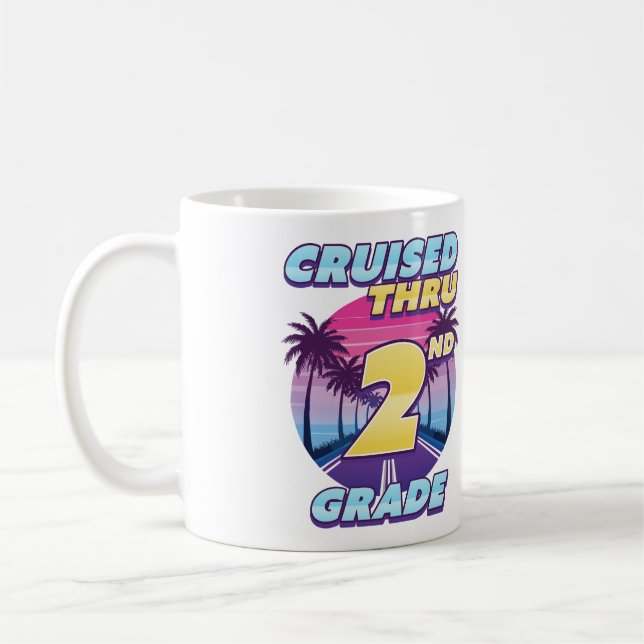 Taza De Café Graduación en segundo grado cruzada (Izquierda)